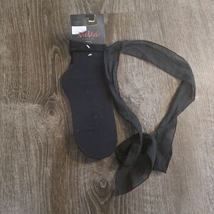 Dress Socks For Heels Sandals Anklet Socks Nylons Memoi Nwt